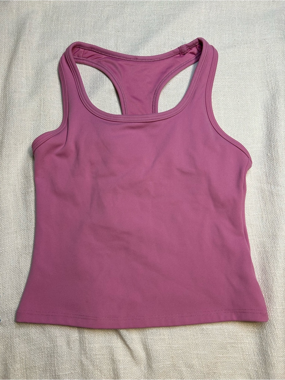 all in motion Mauve Racerback Tank Top